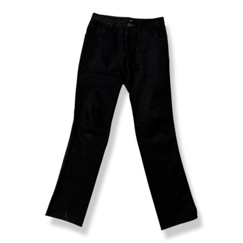 Overlock J Cut Cotton 5-Pocket Pants