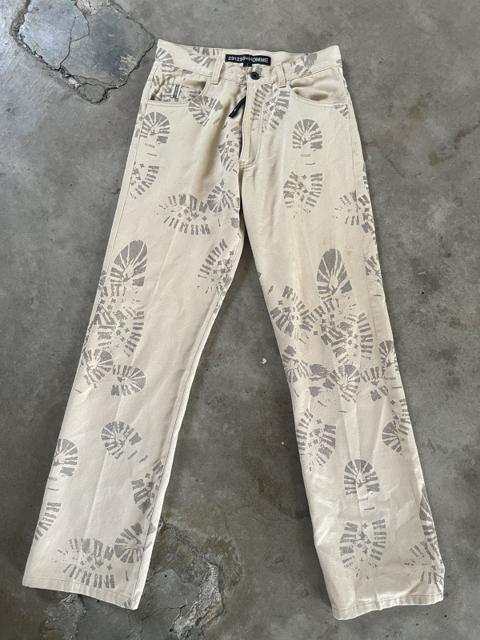 291295 Homme Japan Boots Print Pants