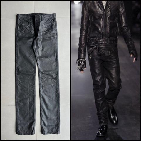 Dior Homme AW03 Luster waxed pants