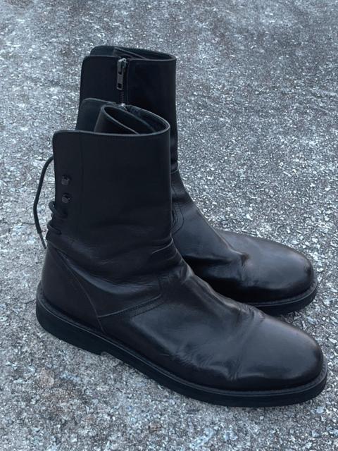 Vitello Backlace Boots