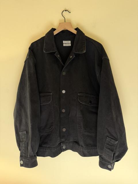 Willy Chavarria Calik Denim Black Jacket