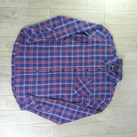 Beams - Flannel Plaid Button Up Long Sleeve Size M
