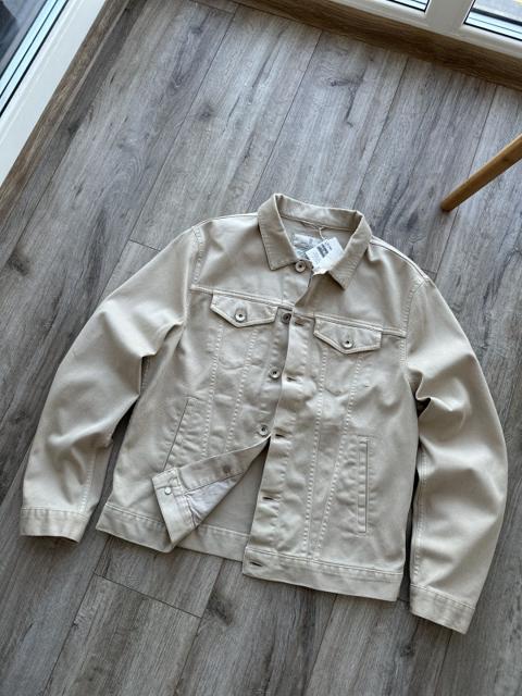 Brunello Cucinelli Denim Jacket, Beige 50 IT