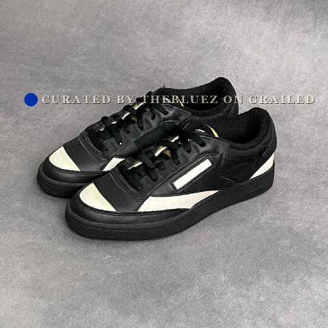 Maison Margiela Black White Leather Sneakers