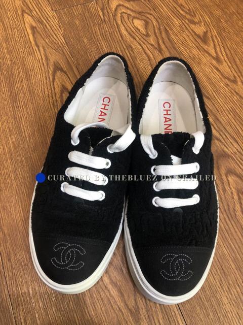 Chanel 23S Black Sneakers Size 37.5