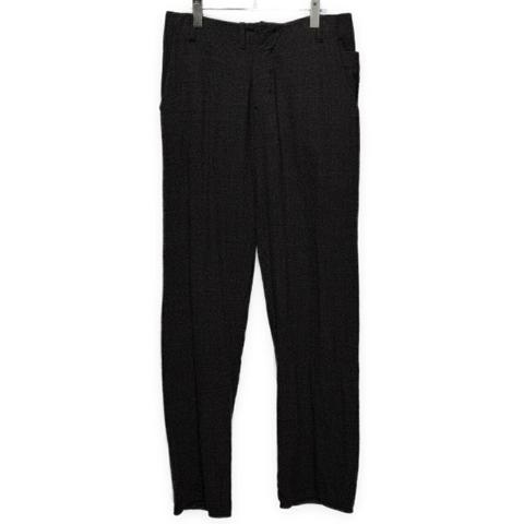 forme d'expression Gray Wool Straight Trousers Size 46
