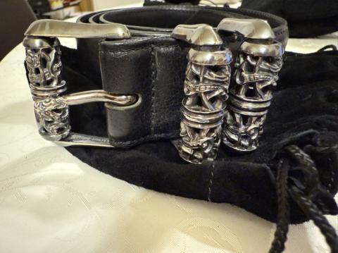 Chrome Hearts roller belt size 36
