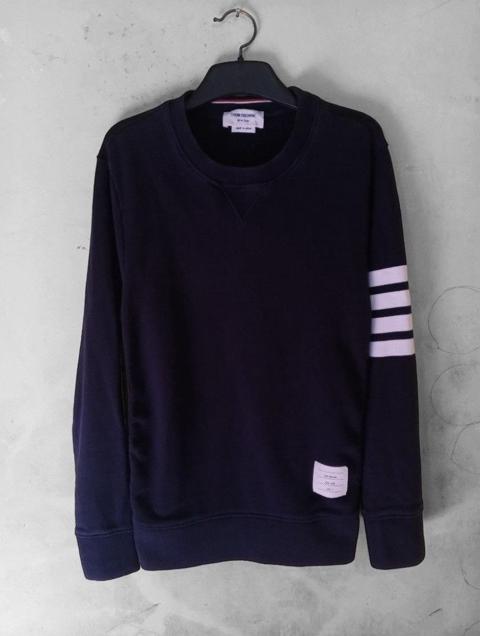 Thom Browne 4 Bar Loopback Sweatshirt