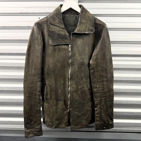 A DICIANNOVEVENTITRE A1923 LAMA LEATHER JACKET (AUGUSTA)