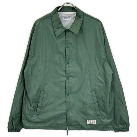 WACKO MARIA 23FW Back Logo Print Nylon Jacket Green Size L