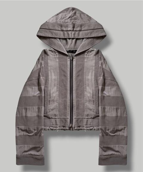Haider Ackermann SS17 Double Layer Polonium Hoodie