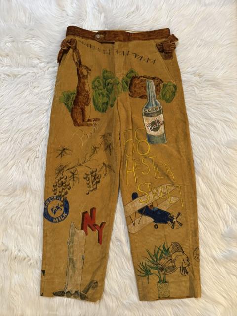Bode Senior Cord Pants Corn Yellow 32