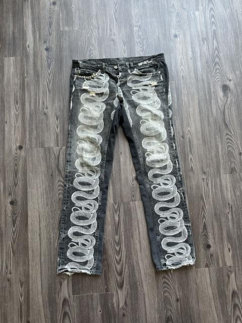 Hysteric glamour og snake denim