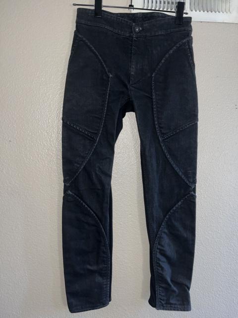 Gareth Pugh Patchwork Denim Stretch