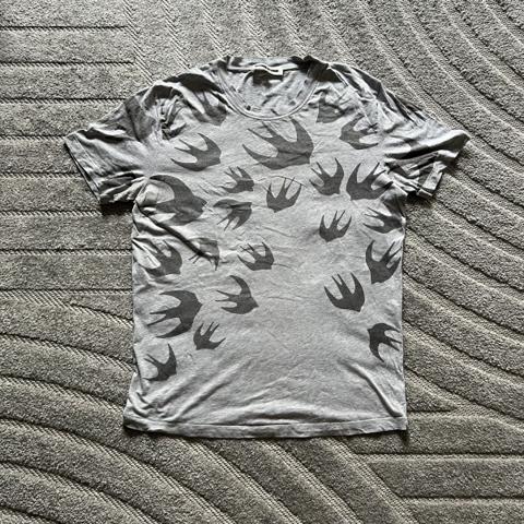 Y2K MCQ Alexander McQueen Logo T-Shirt Streetwear Style