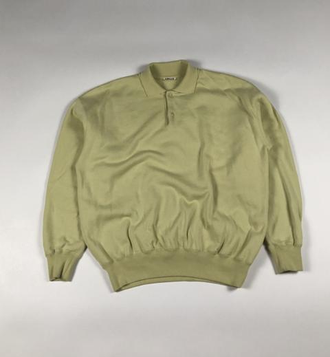 Auralee Smooth Soft Sweat Polo