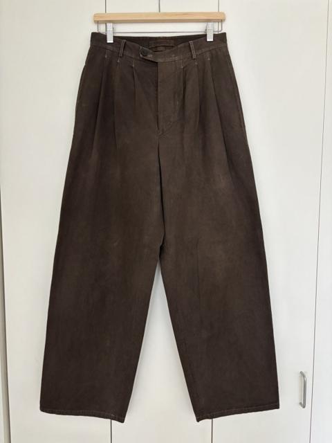 Aviva Jifei Xue Triple Pleat Pant in Mud