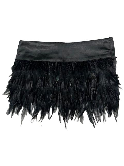 Rare Japanese feather mini skirt🪶🖤