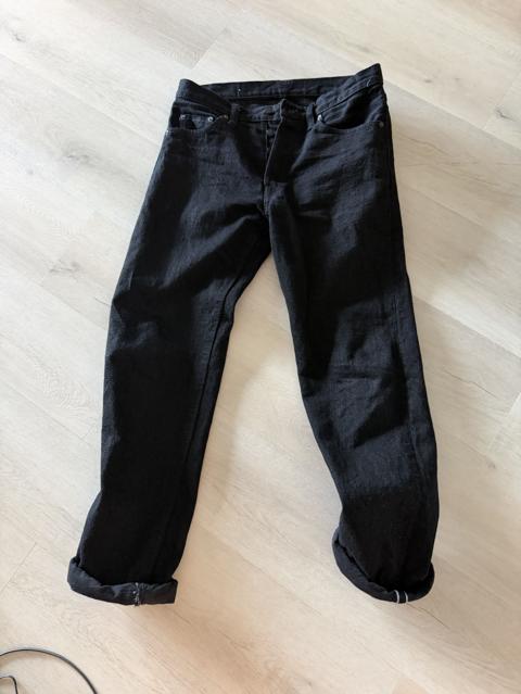 XX-003-BK Slubby Double Black *WORN 3 TIMES*