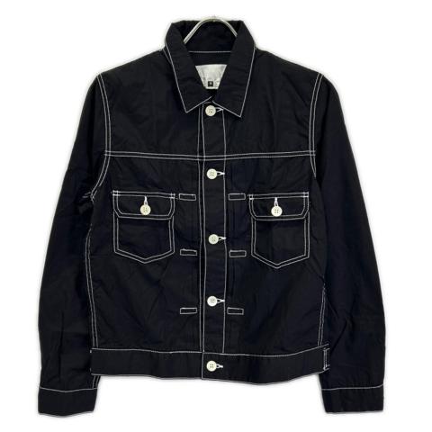 GANRYU 16SS EQ-J017 Stitch Shirt Jacket Black Size S