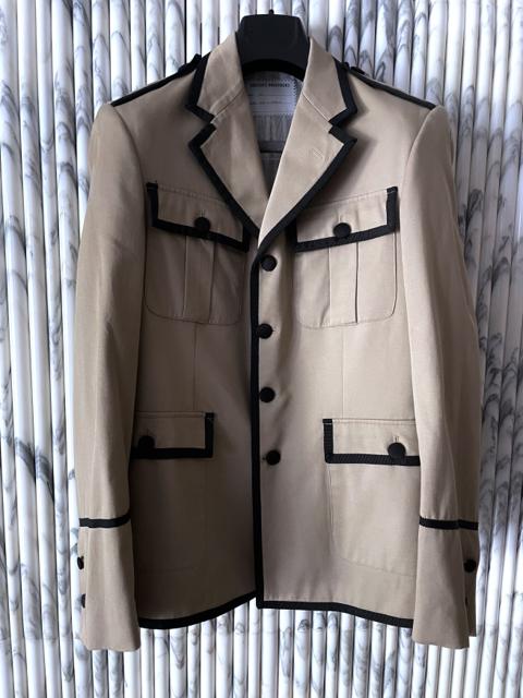 THOM BROWNE GROSGRAIN PIPING MILITARY OFFICER JACKET