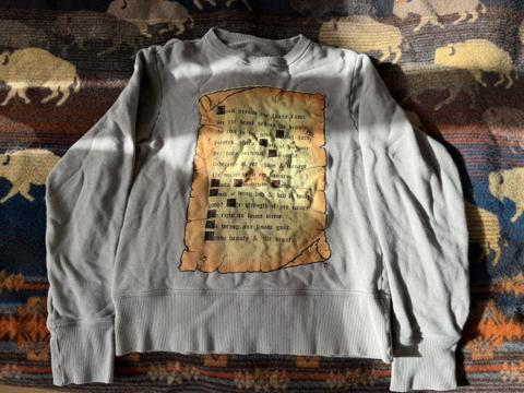 Beauty Beast Scroll Sweatshirt