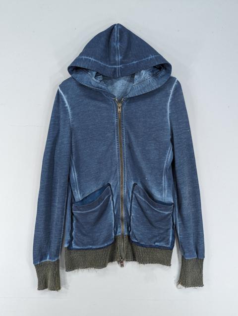 WLG By Giorgio Brato Distressed Hoodie Zipper