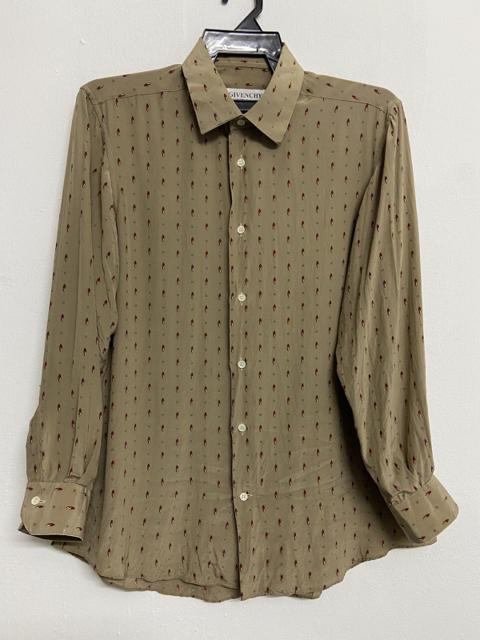 Vintage Givenchy Silk Button Up Shirt