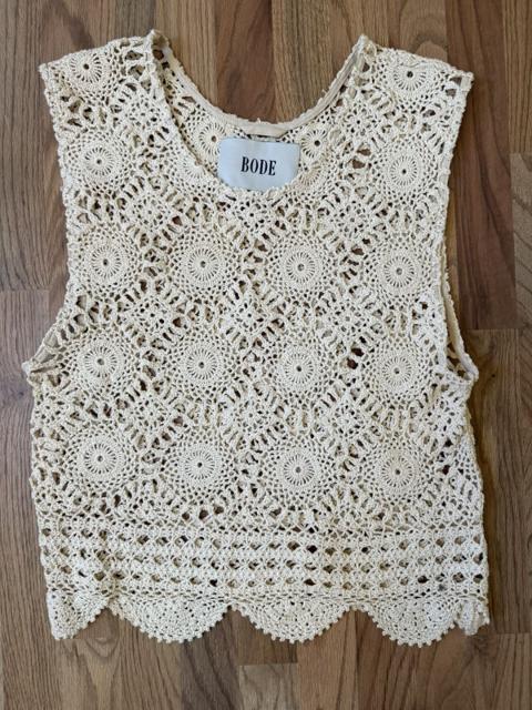 Bode XS/S One of a Kind Lace Sleeveless Top