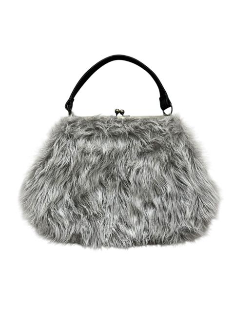 1990s Katharine Hamnett London Fur Handle Bag