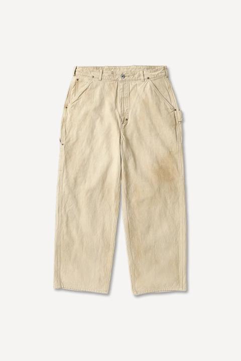 A. Presse 26ss Silk Hemp Painter Pants