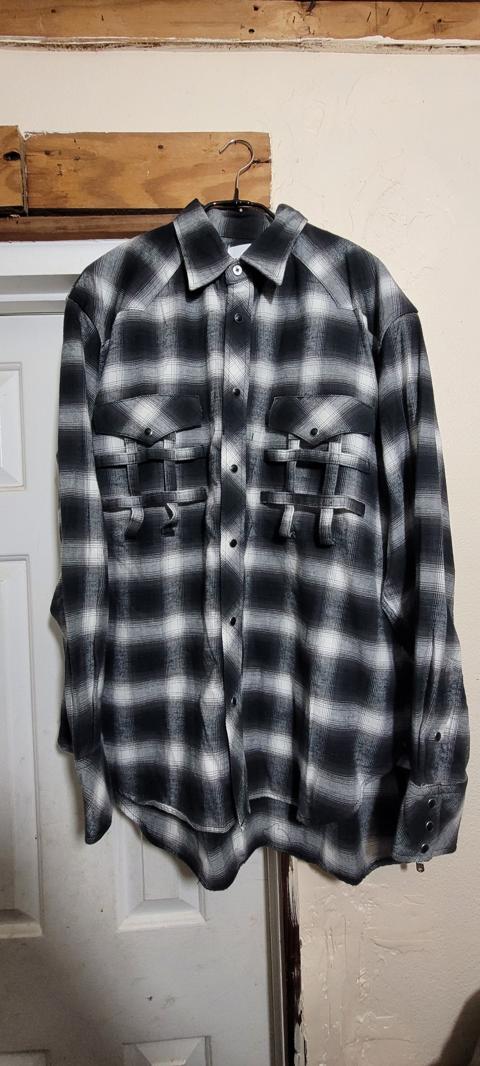 SS21 oversized flannel
