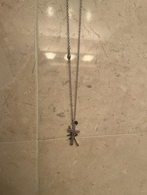 Undercover AW02 Witch’s Cell Division Triple Cross Necklace