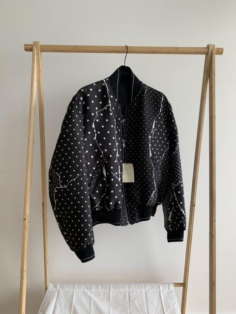 Haider Ackermann Polkadot Silk Bomber Jacket SS18
