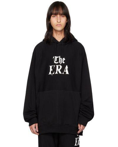 !DS! AW22 The Soloist "The Era" Logo Black Oversized Hoodie