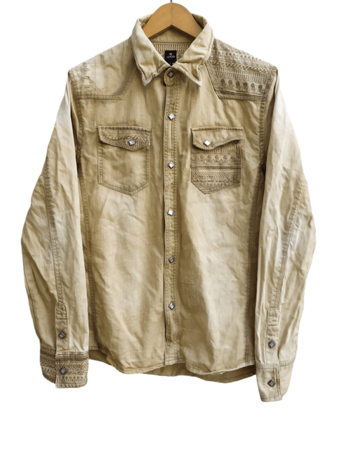 Roen Skull Denim Shift