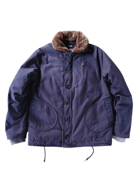 FrizmWORKS thinsulate navy deck jacket