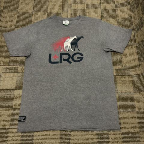 LRG Lifted Research Group Y2K Grey Giraffes Graphic T-shirt
