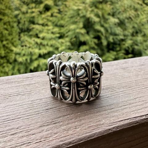 Chrome Hearts Cemetery Ring Size 12