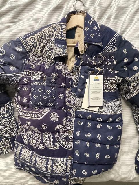 New with tags Navy Bandana Kerchief Down Jacket size 3