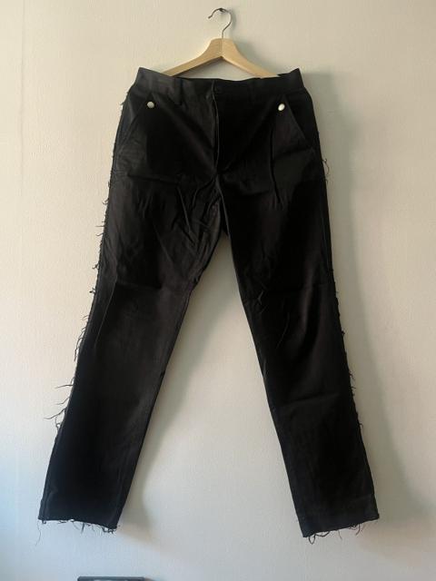 SS18 Frayed Cotton Pants
