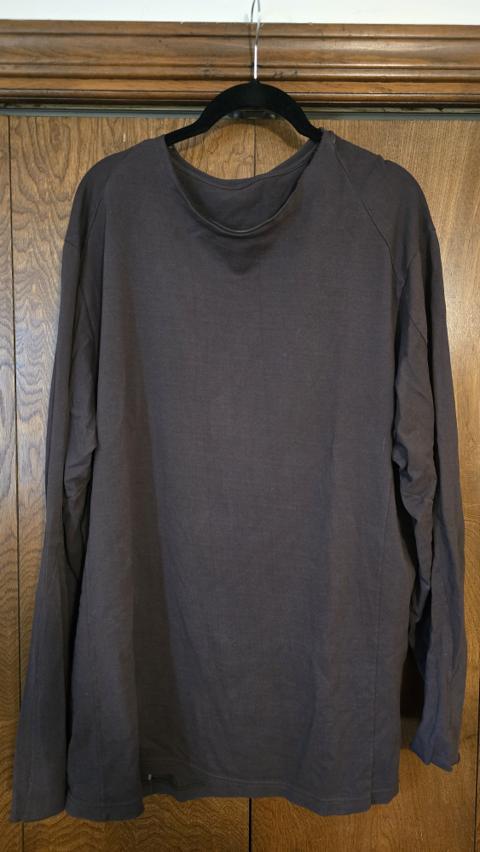 Brown Washi LS Tee, size 5 (XL/XXL)