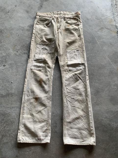 sick distressed oily style blue blue japan jeans