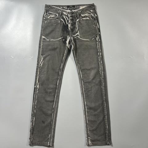 Raf Simons Painted Detail Denim Pants