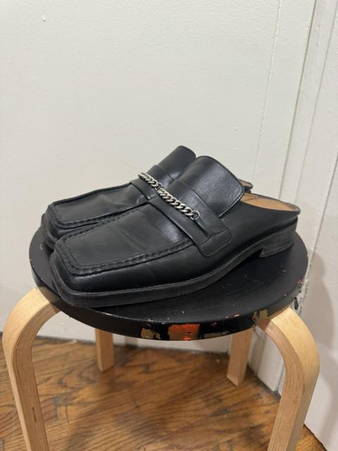 Martine Rose Square Toe Loafers