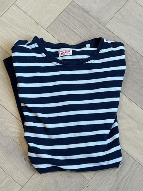 Arpenteur France heavy striped t-shirt