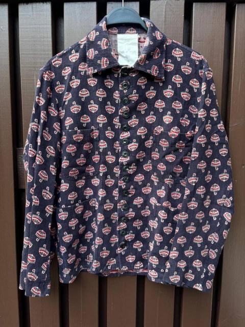 John Alexander Skelton CXI hand block printed shirt