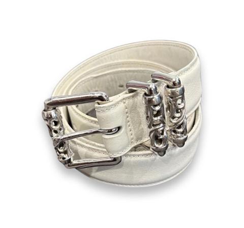 Chrome hearts White Roller Belt