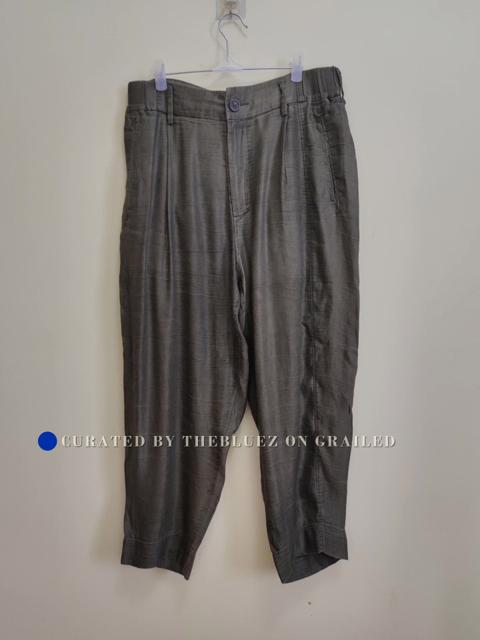 Ziggy Chen Wrinkled Cotton Cupro Men’s Pants