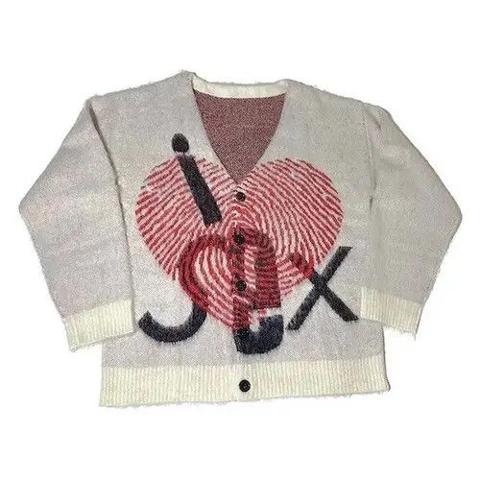Harajuku V-Neck Knitwear Sweaters